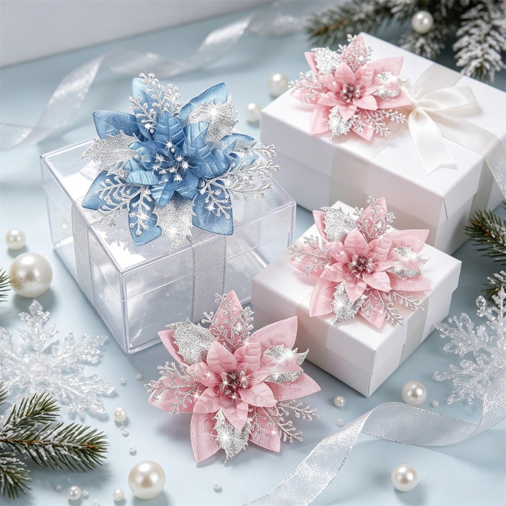 6/12 قطعة زينة شجرة عيد الميلا - مراجعة Christmas Tree Artificial وسعره