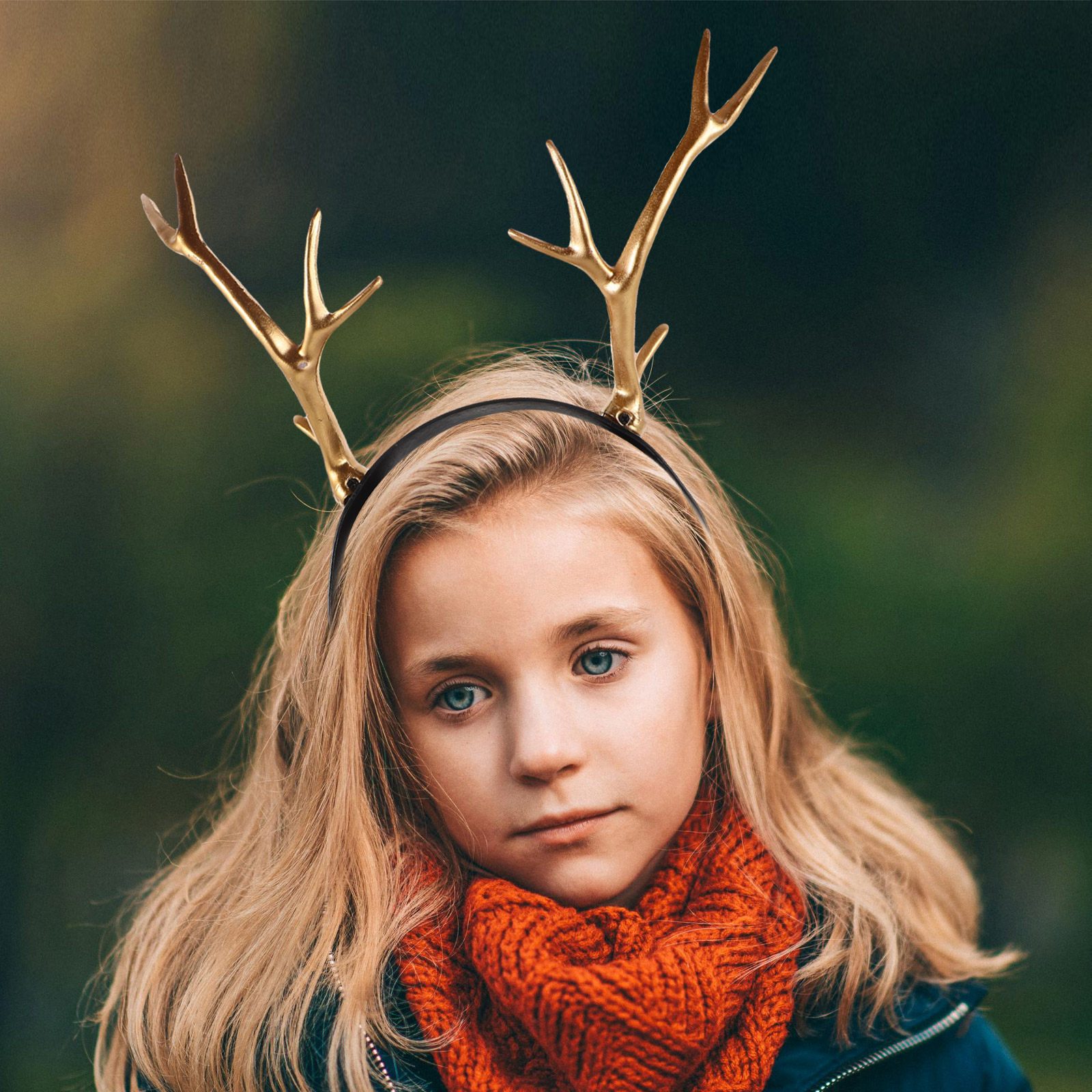 قطعتان من عصابات الرأس الخاصة  - مراجعة Reindeer Antlers Headband وسعره