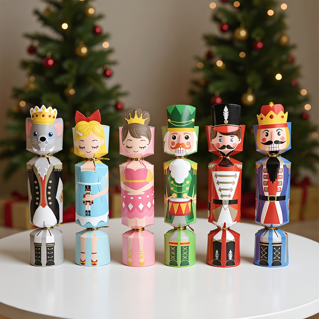 24 قطعة من علب الحلوى على شكل  - مراجعة Nutcracker Figurine وسعره