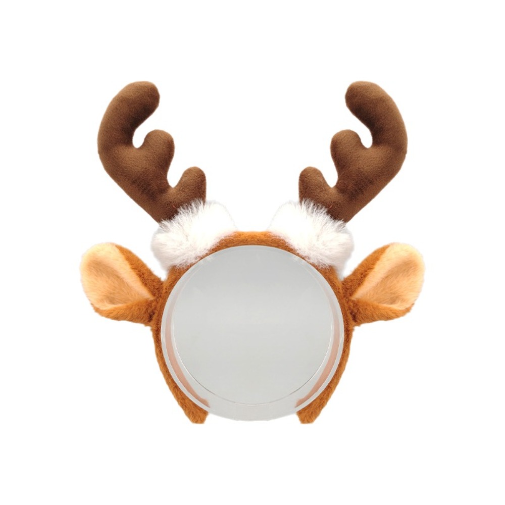 طوق رأس واقعي من الفرو بتصميم  - مراجعة Reindeer Antlers Headband وسعره