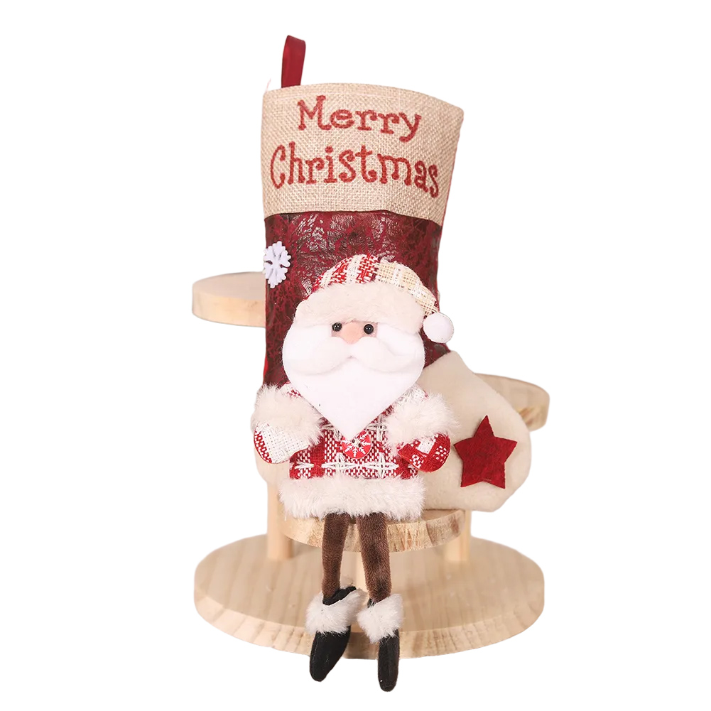جوارب كبيرة لعيد الميلاد مع جو - مراجعة Christmas Stocking Hanging وسعره