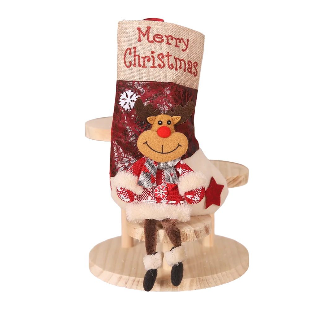 جوارب كبيرة لعيد الميلاد مع جو - مراجعة Christmas Stocking Hanging وسعره