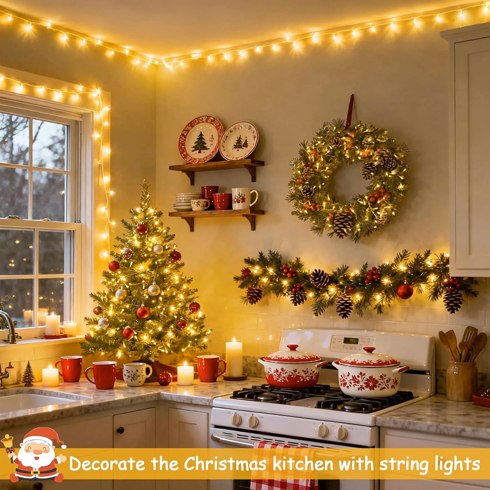 أضواء LED آمنة منخفضة الجهد 31 - مراجعة Led Fairy String Lights وسعره