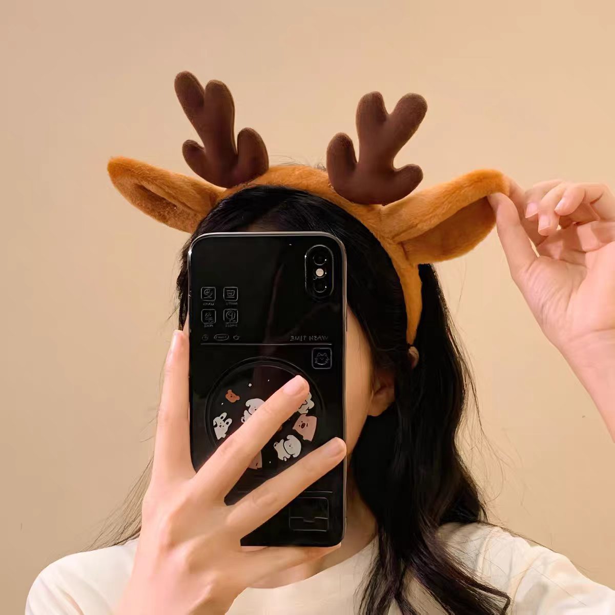 إكسسوارات تنكرية لعيد الميلاد: - مراجعة Reindeer Antlers Headband وسعره