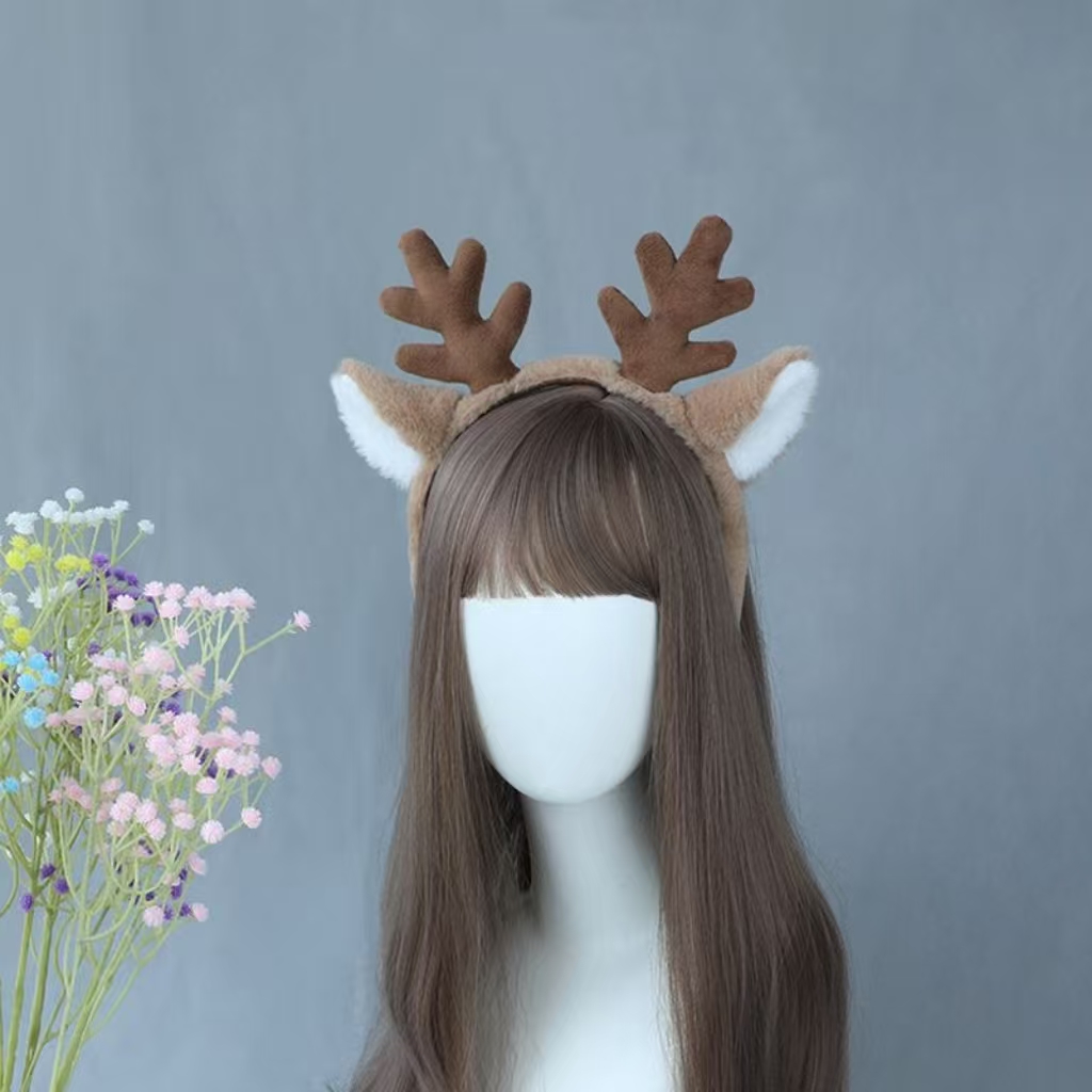 إكسسوارات تنكرية لعيد الميلاد: - مراجعة Reindeer Antlers Headband وسعره