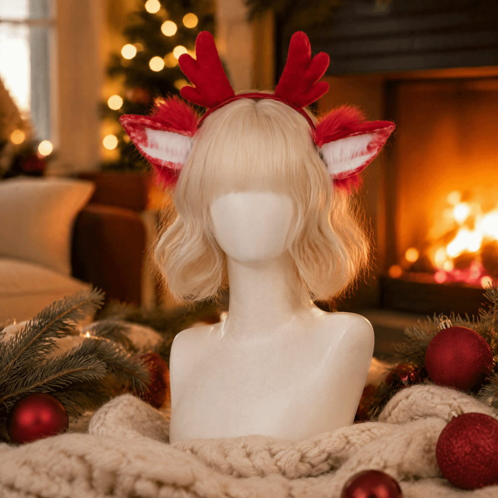 عصابة رأس على شكل قرون الأيل ل - مراجعة Reindeer Antlers Headband وسعره