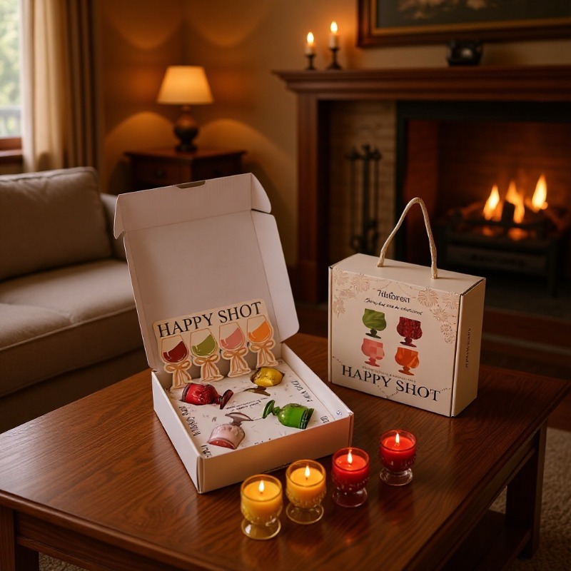 مجموعة هدايا شموع معطرة على شك - مراجعة Holiday Candle Set وسعره