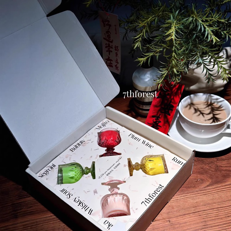 مجموعة هدايا شموع معطرة على شك - مراجعة Holiday Candle Set وسعره